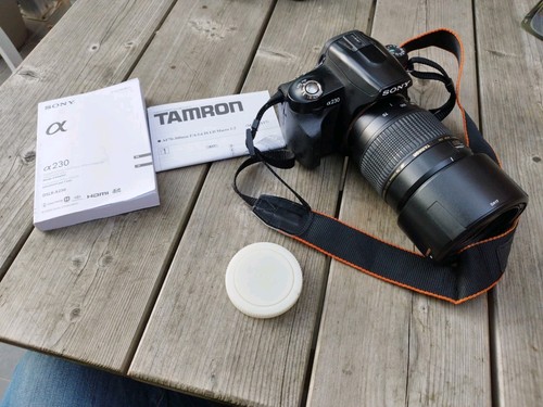 Sony alpha a230 con obiettivo - alpha,