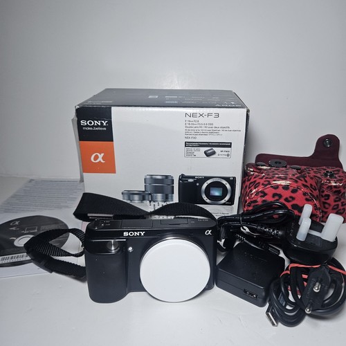Sony alpha nex mirrorless - sony, nex-f3