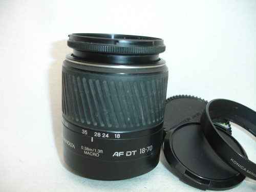 Konica minolta 70 mm - minolta, af