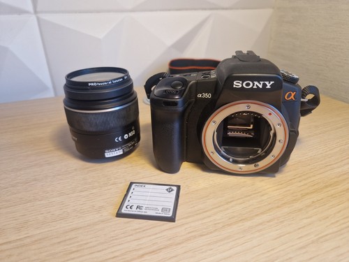 Sony alpha 350 fotocamera - sony,