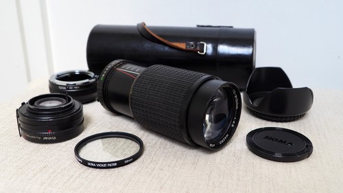 210mm lens 2x converter - lens,