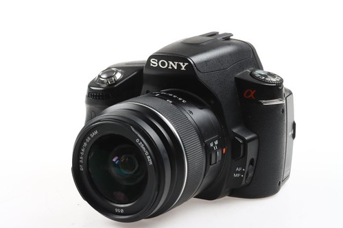 Sony alpha 390 con 55 - 390, mm